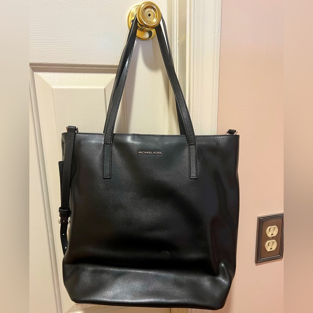 Michael Kohrs Black Shoulder Bag